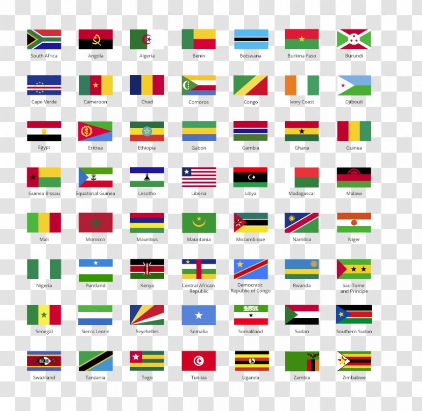 Gallery Of Sovereign State Flags Africa - Flag South Transparent PNG