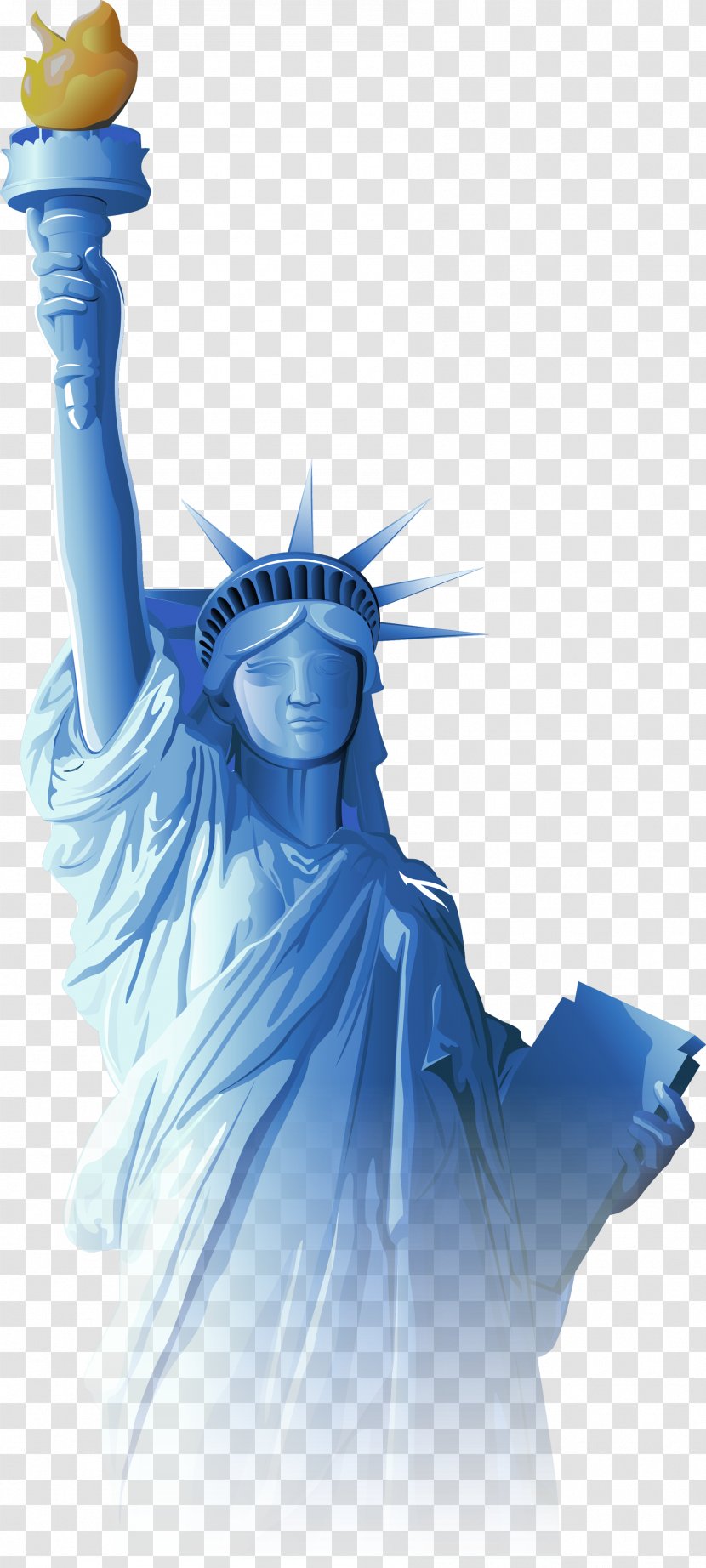Statue Of Liberty Clip Art - Figurine Transparent PNG