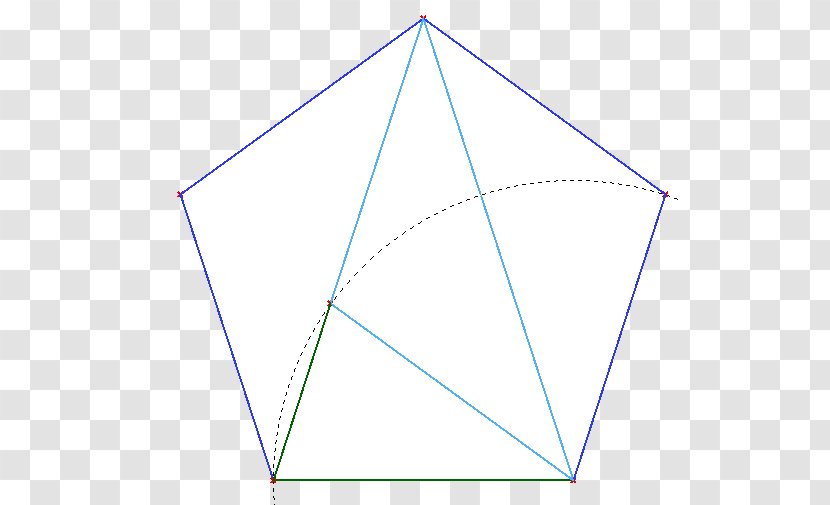 Triangle Point Diagram Microsoft Azure - Rectangle - Golden Pentagon Transparent PNG