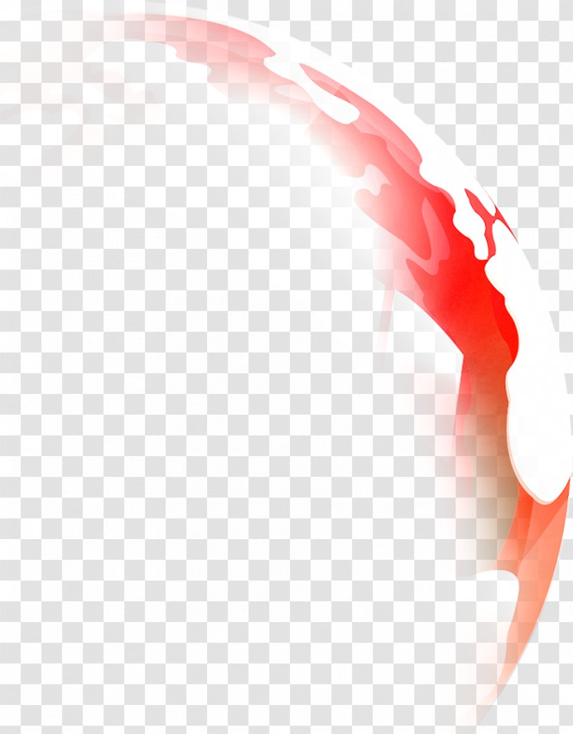 Earth Red White - Iceberg Image Transparent PNG