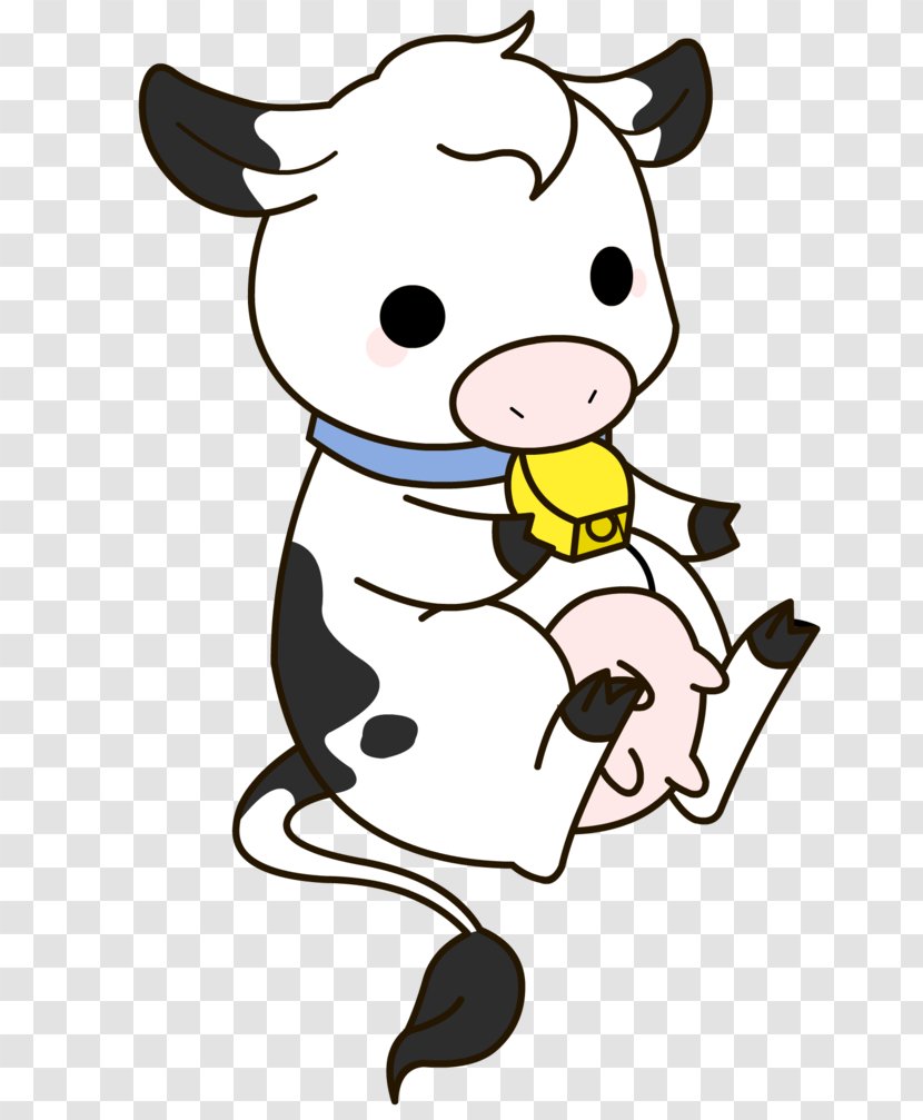 Cattle Calf Drawing Clip Art - Carnivoran - Baby Cow Cliparts Transparent PNG