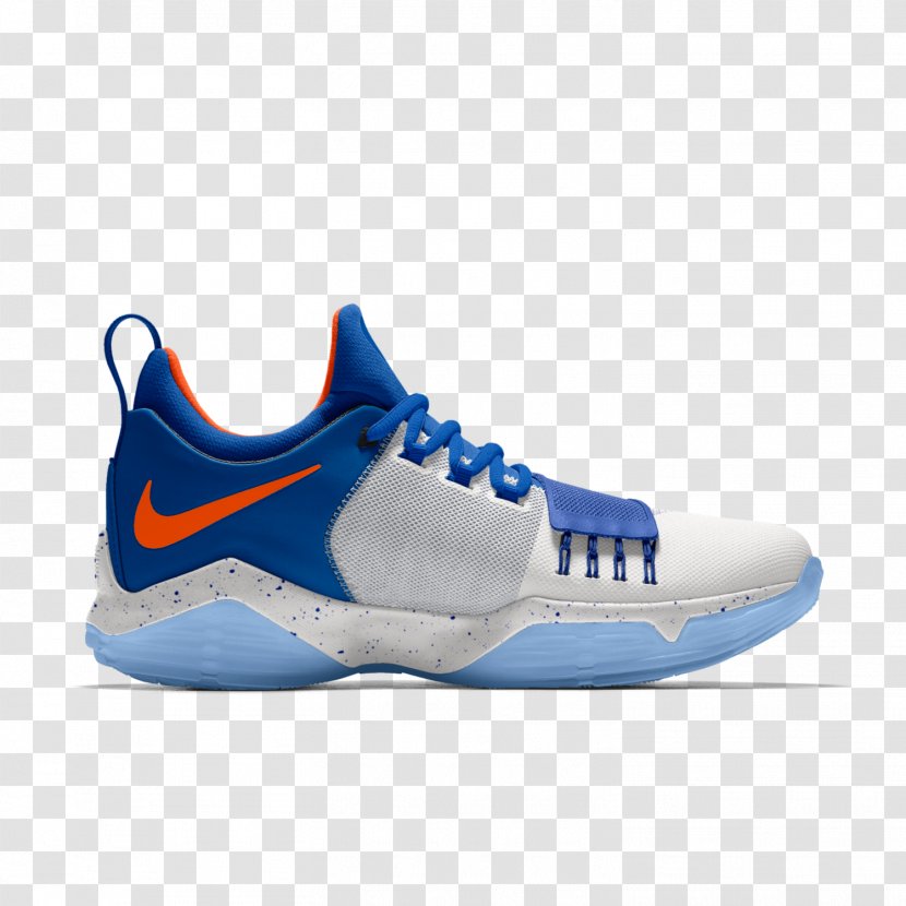 Oklahoma City Thunder Shoe Sneakers Blue Nike - Basketball - Shoot The Ball Transparent PNG