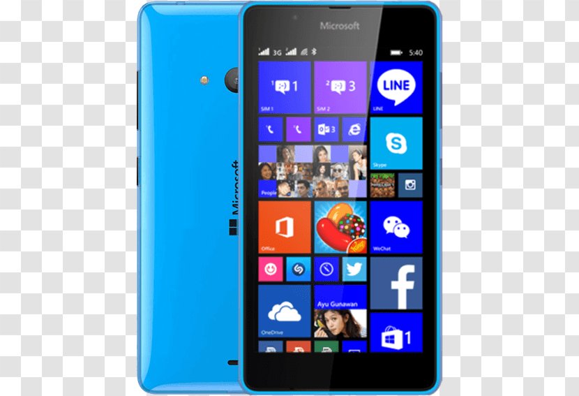 Microsoft Lumia 540 535 640 Mobile - Telephone Transparent PNG