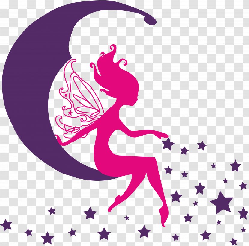 Wall Decal Sticker Room Nursery - Fairies Transparent PNG