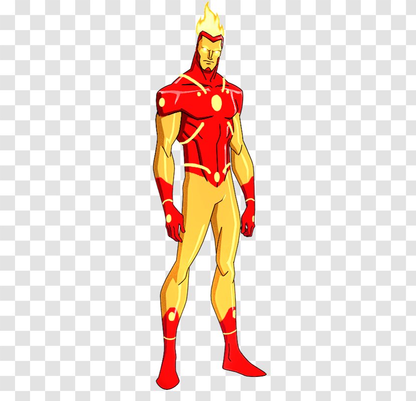 Firestorm Superhero Iron Man Justice League Art - Unlimited Transparent PNG