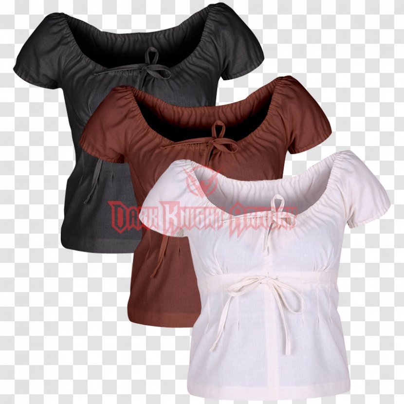 Sleeve Clothing Blouse Top Bodice - Ruffle - Shirt Transparent PNG