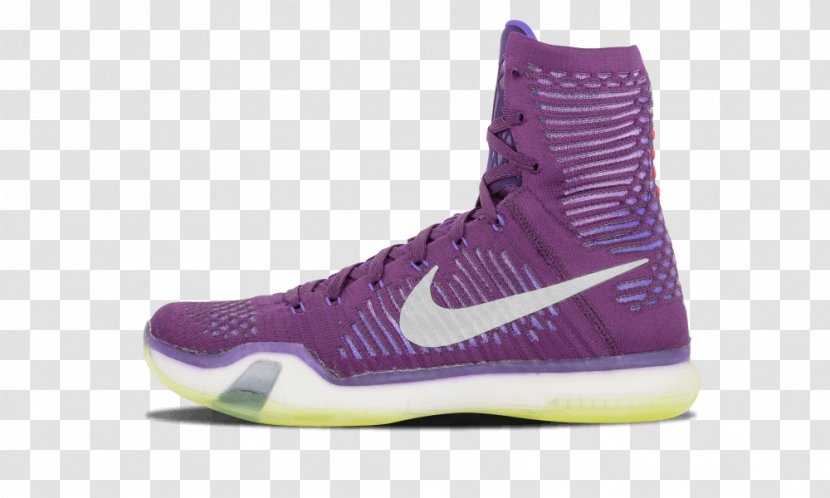 Shoe Sneakers Footwear Sportswear Violet - Running - Kobe Bryant Transparent PNG