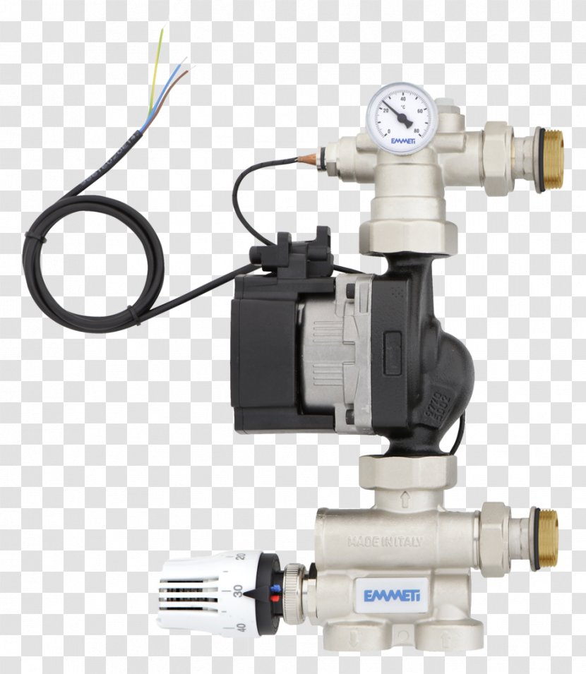Programmable Thermostat Underfloor Heating Circulator Pump - Pipe - Grundfos Pumper As Transparent PNG