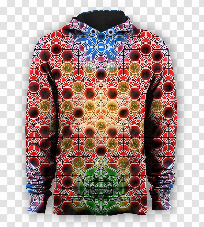 Hoodie Sweater T-shirt Clothing - Geometry - Sacred Chart Transparent PNG