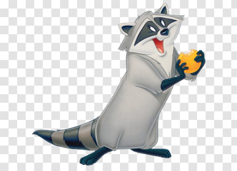 Pocahontas Meeko Animation Disney Princess The Walt Company - Carnivoran - Raccoon Transparent PNG