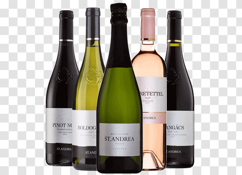 St.Andrea Szőlőbirtok St. Andrea Estate Champagne Wine Pinot Noir - Alcoholic Drink Transparent PNG
