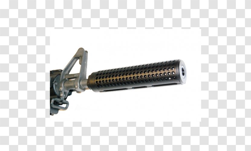 Izhmash Silencer Gun Barrel Colt AR-15 M4 Carbine - Muzzle Brake - Ar15 Transparent PNG