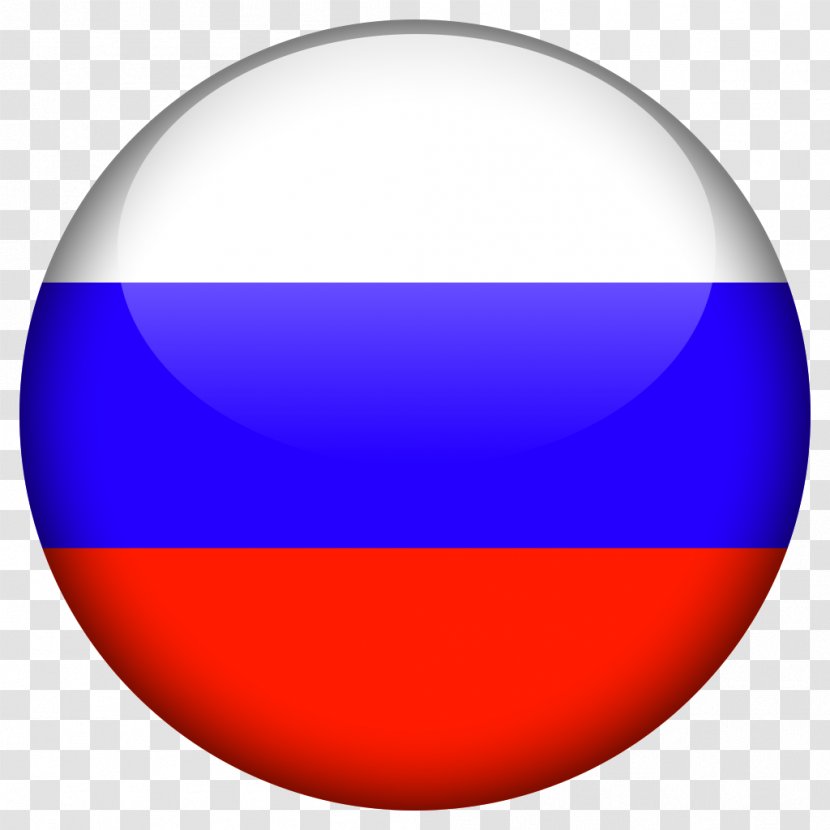 Flag Of Russia - Ball Transparent PNG