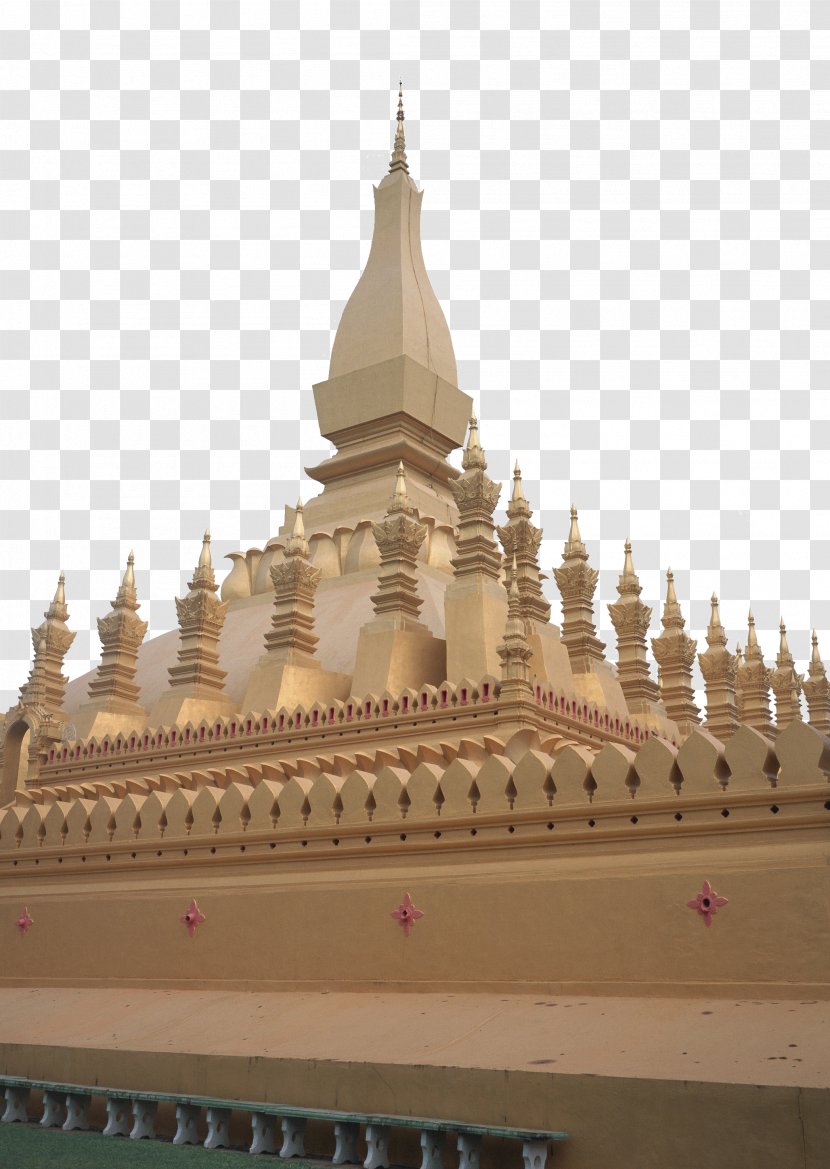 Pha That Luang Haw Phra Kaew Sipsongpanna Zongfosi Architecture - Landmark - Asia Attractions Transparent PNG