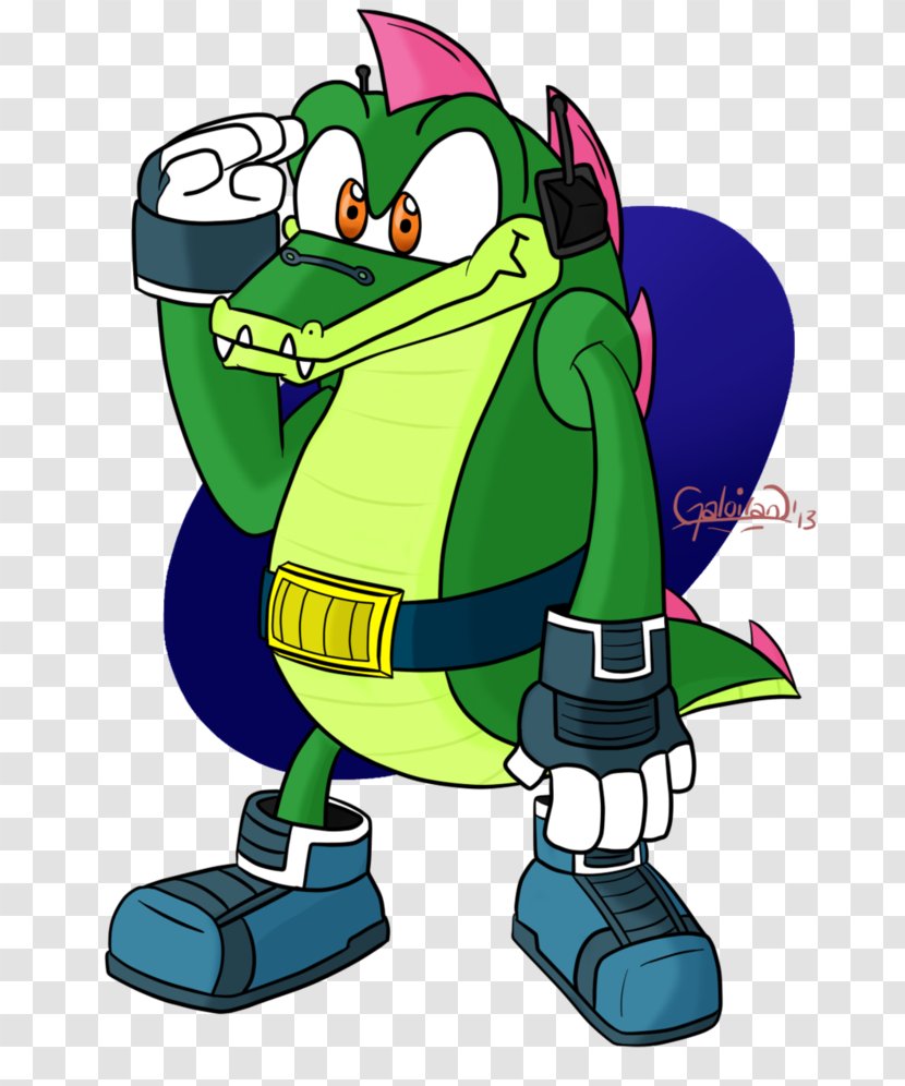 Vector The Crocodile Sonic Hedgehog Heroes - Boom - Argyle Transparent PNG