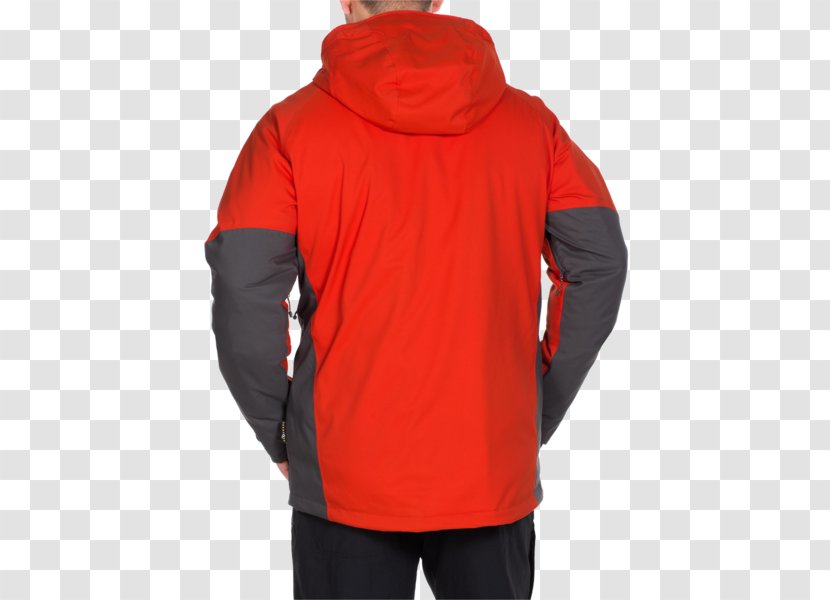 Hoodie T-shirt Polo Shirt Sleeve Jacket - Orange Transparent PNG
