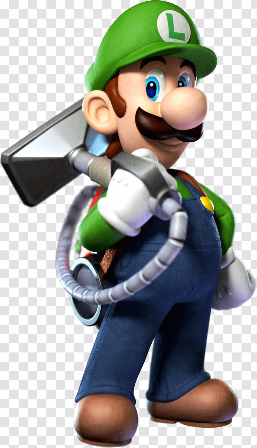 Luigi's Mansion 2 New Super Mario Bros. U Smash For Nintendo 3DS And Wii - Luigi Transparent PNG