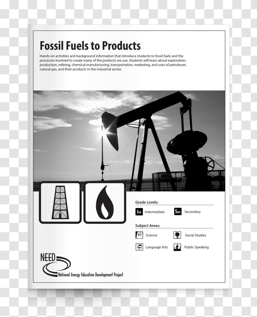 Poster Graphic Design Technology - Fossil Fuel Transparent PNG
