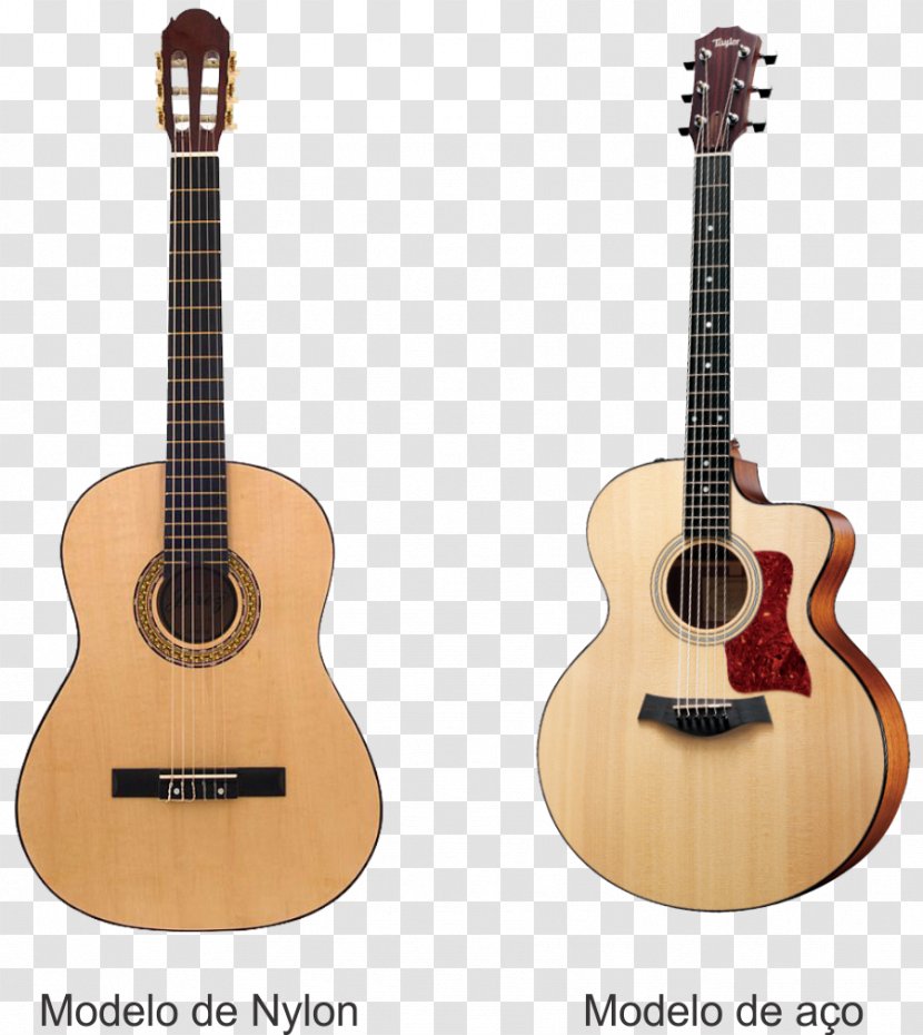 Taylor Guitars Steel-string Acoustic Guitar Acoustic-electric Dreadnought - Cartoon Transparent PNG