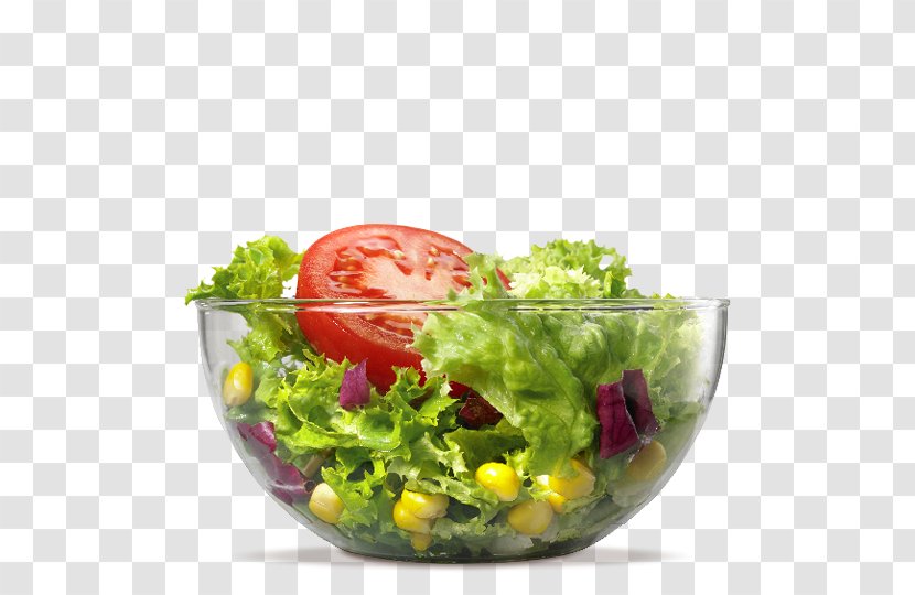 Hamburger Caesar Salad Veggie Burger French Fries King - Food Transparent PNG