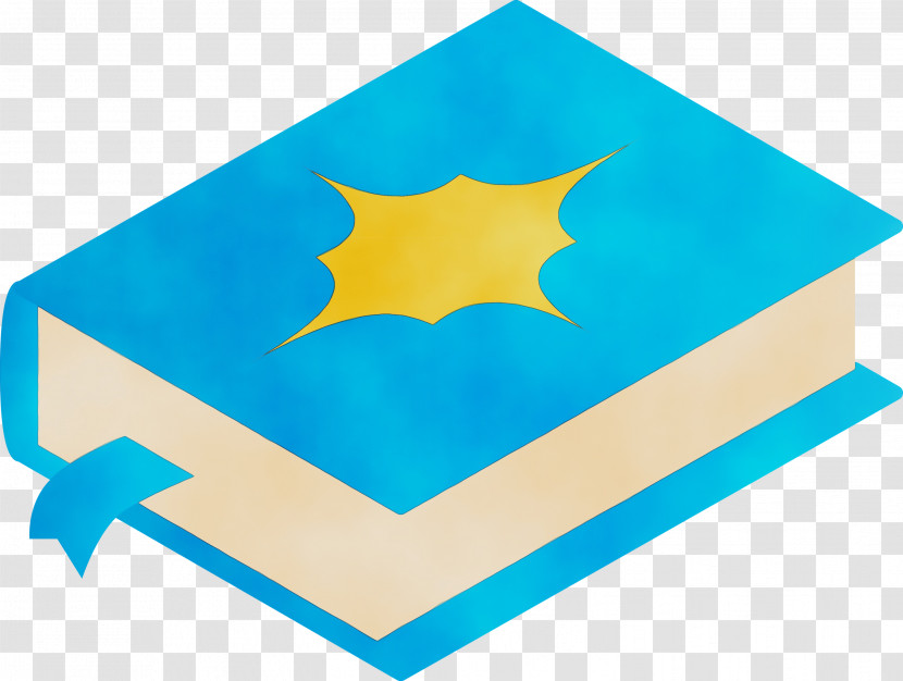 Turquoise Yellow Turquoise Paper Product Transparent PNG