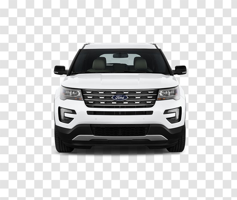 2017 Ford Explorer Car Grille Front-wheel Drive - Driving - Front Transparent PNG