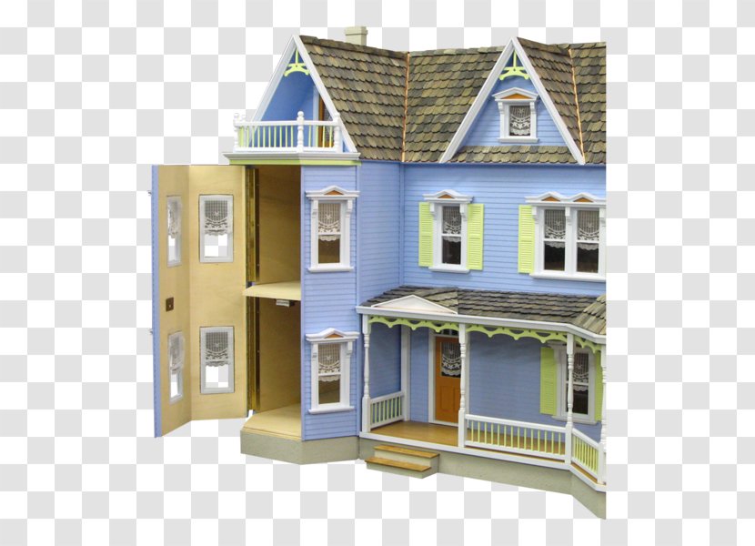 Dollhouse Toy Mansion - Doll Transparent PNG