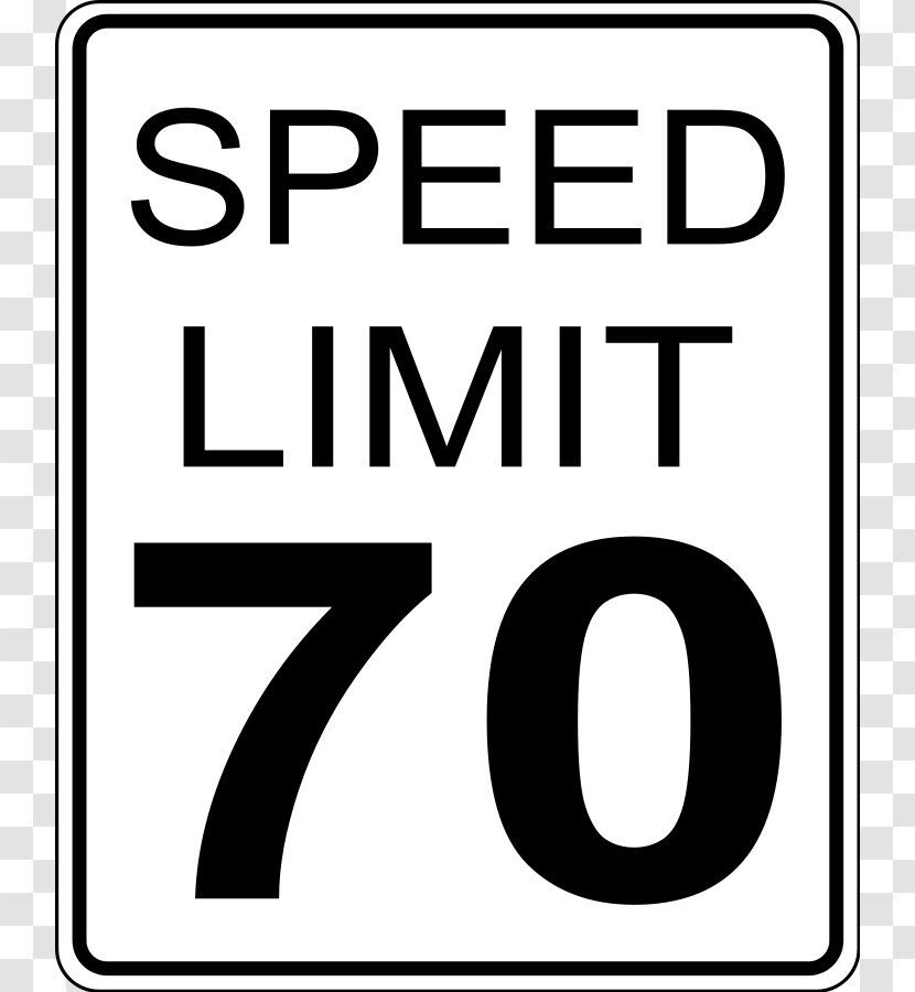 Speed Limit Traffic Sign Road Clip Art - Pictures Transparent PNG