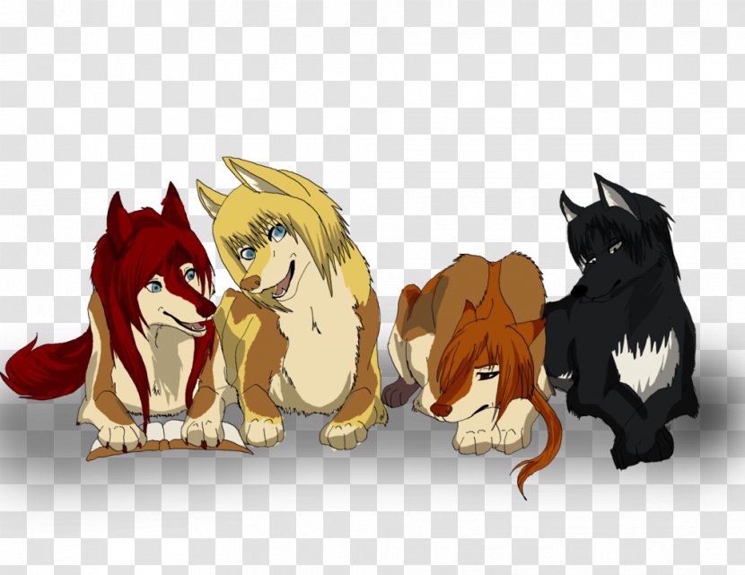 Cat Lion Horse Dog - Cartoon Transparent PNG