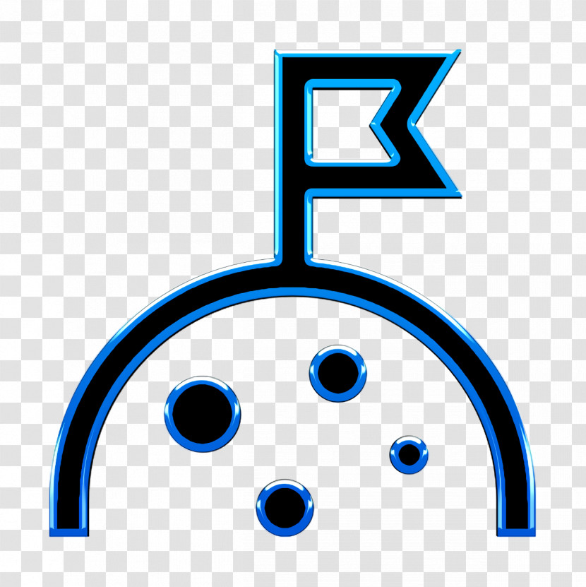 Moon Icon Moon Landing Icon Space Icon Transparent PNG