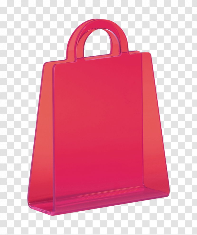 Handbag Rectangle - Red - Design Transparent PNG