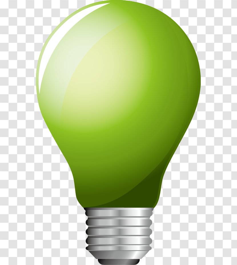 Light Green Lamp Logo Transparent PNG