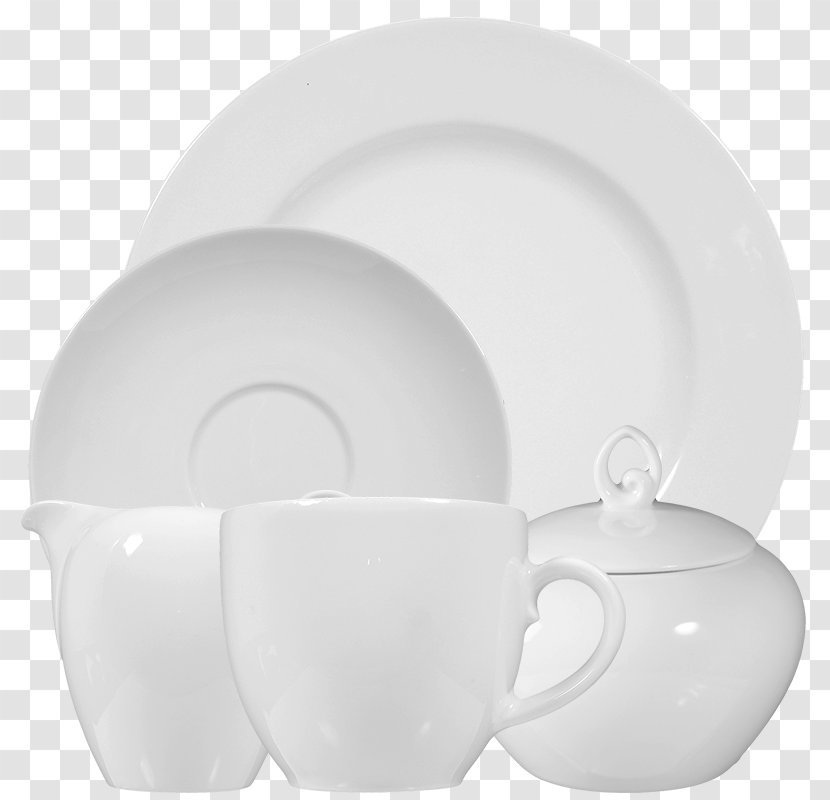 Tableware Porcelain Ceramic Plate - White - Tea Time Transparent PNG