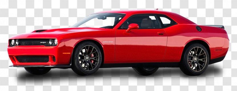 2015 Dodge Challenger SRT Hellcat Car Chrysler 2016 - Hemispherical Combustion Chamber - Red Transparent PNG