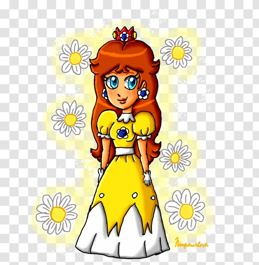 Princess Daisy Peach Super Mario Land Rosalina DeviantArt - Happiness - Dan Aykroyd Driving Miss Transparent PNG