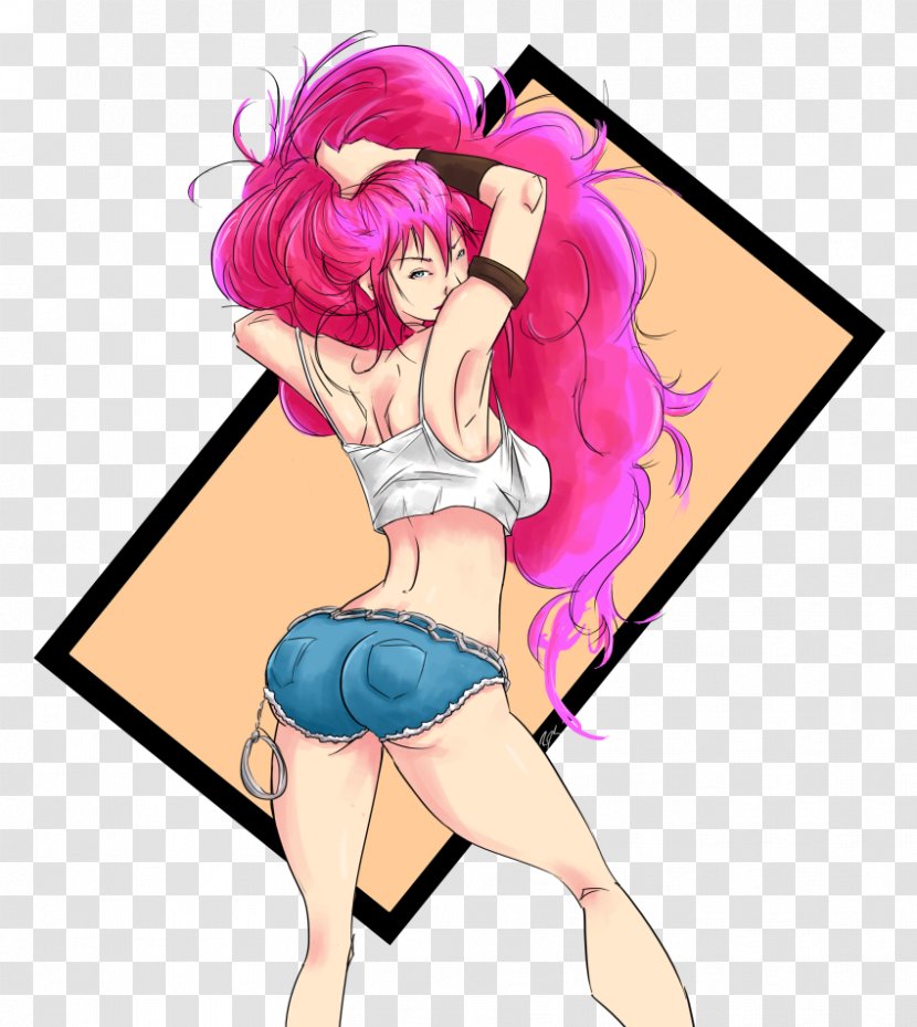 Street Fighter IV Fan Art Poison Drawing - Frame - Handcuffs Transparent PNG