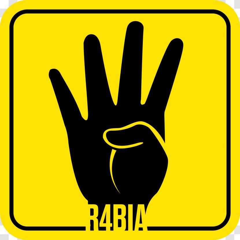 T-shirt Rabia Sign August 2013 Rabaa Massacre Al-Adawiya Mosque Post-coup Unrest In Egypt - Organism Transparent PNG