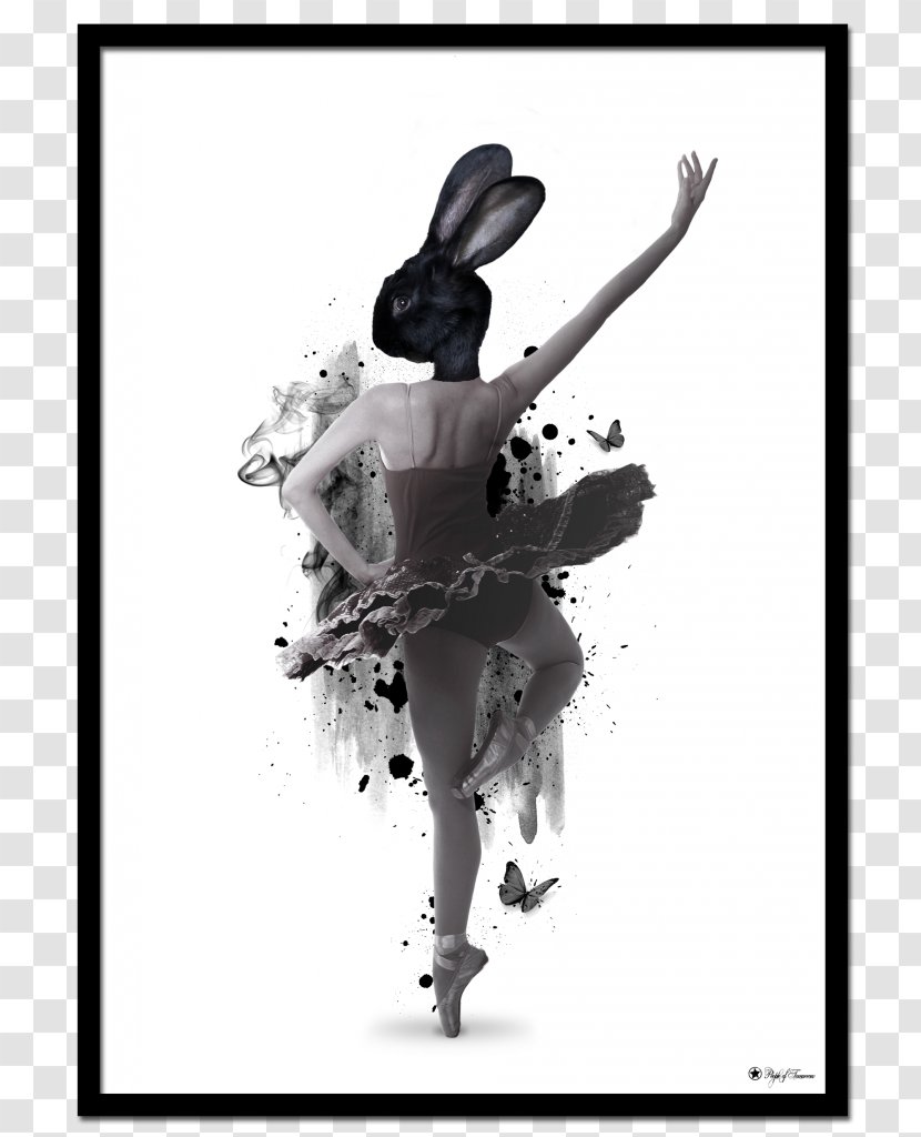 Poster Art Ballet Dancer Printing Design - Joint Transparent PNG