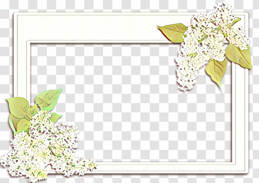 Background Flowers Frame - Picture Frames - Plant Transparent PNG