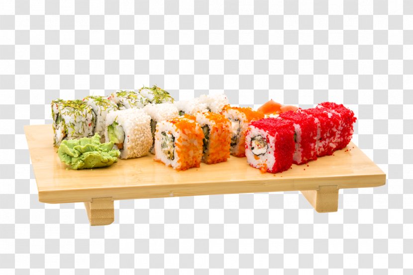 California Roll Sashimi Sushi Japanese Cuisine Bento - Garnish Transparent PNG