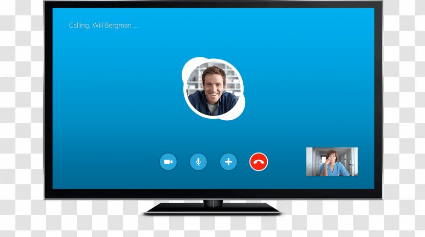 Skype Translator Videotelephony IPhone Instant Messaging - Brand - Calling Screen Transparent PNG