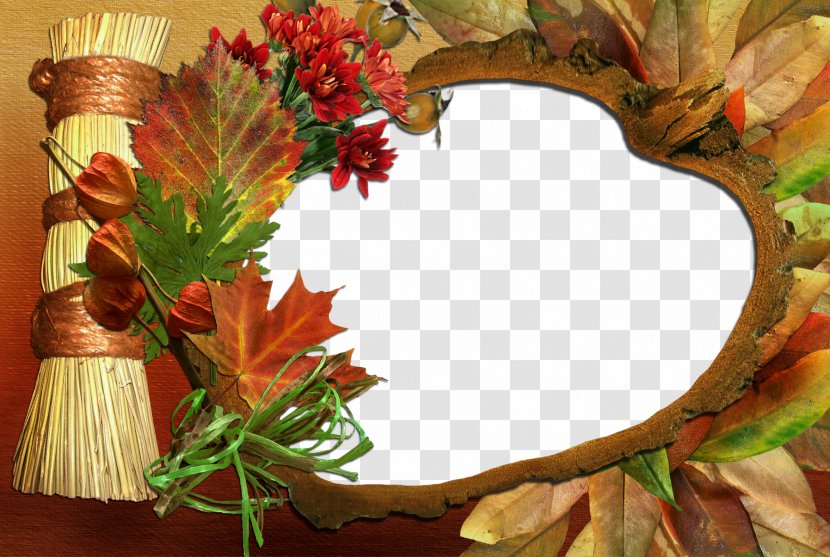 Autumn Leaves - Floral Design - Christmas Decoration Transparent PNG