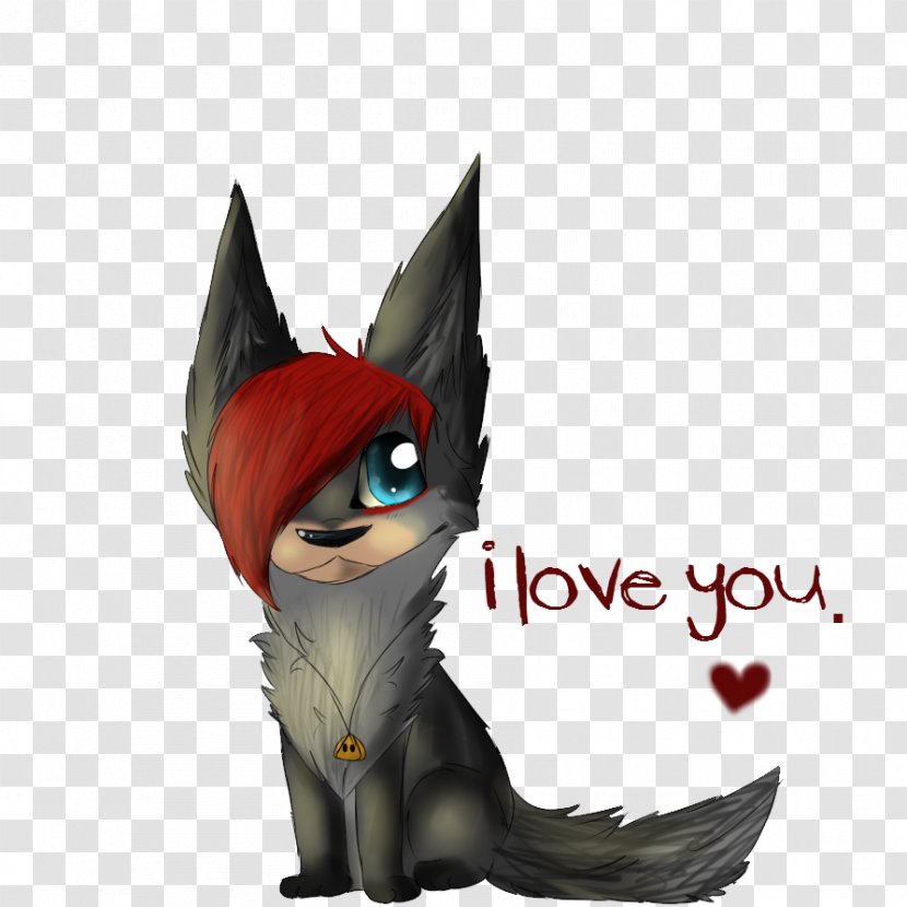 Whiskers Cat Dog Canidae Illustration - Cartoon - I Love You Lord Transparent PNG