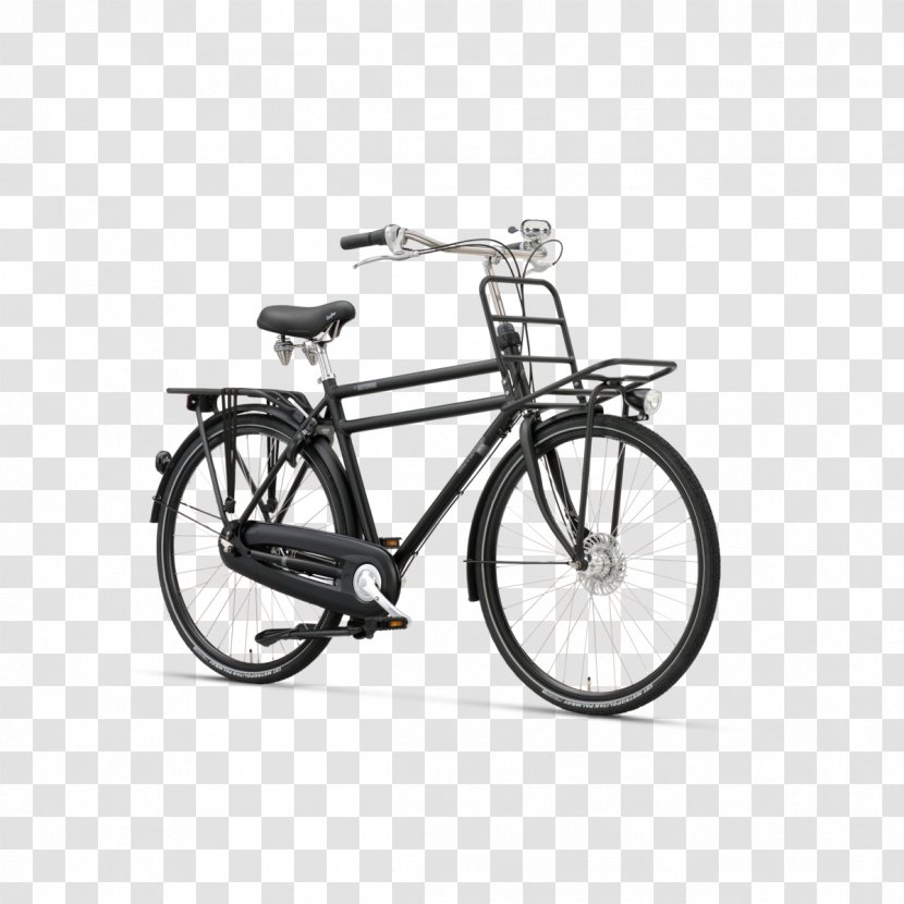 Electric Bicycle Batavus CNCTD Damesfiets Freight - Wheel Transparent PNG