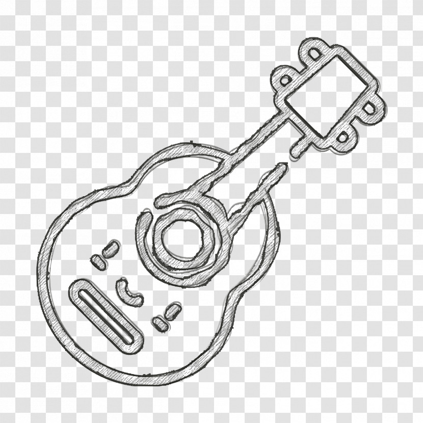 Guitar Icon Music Festival Icon Acoustic Guitar Icon Transparent PNG