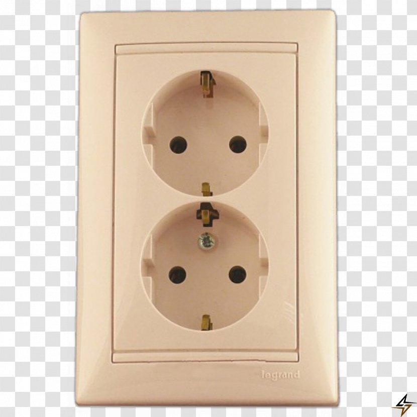 AC Power Plugs And Sockets Legrand Electrical Switches Ivory Schuko - Ip Code Transparent PNG