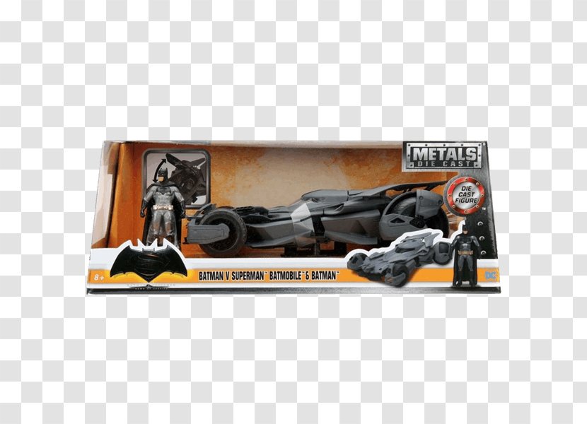 Batman Superman Batmobile Die-cast Toy Action & Figures Transparent PNG