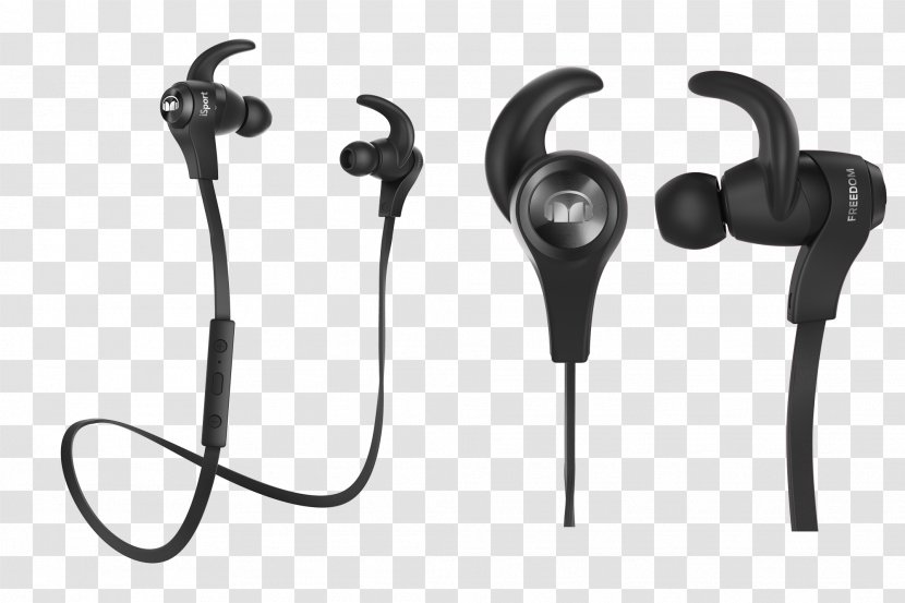 Headphones Audio Wireless Bluetooth Bose SoundSport In-ear - Monster Isport Livestrong Inear Transparent PNG