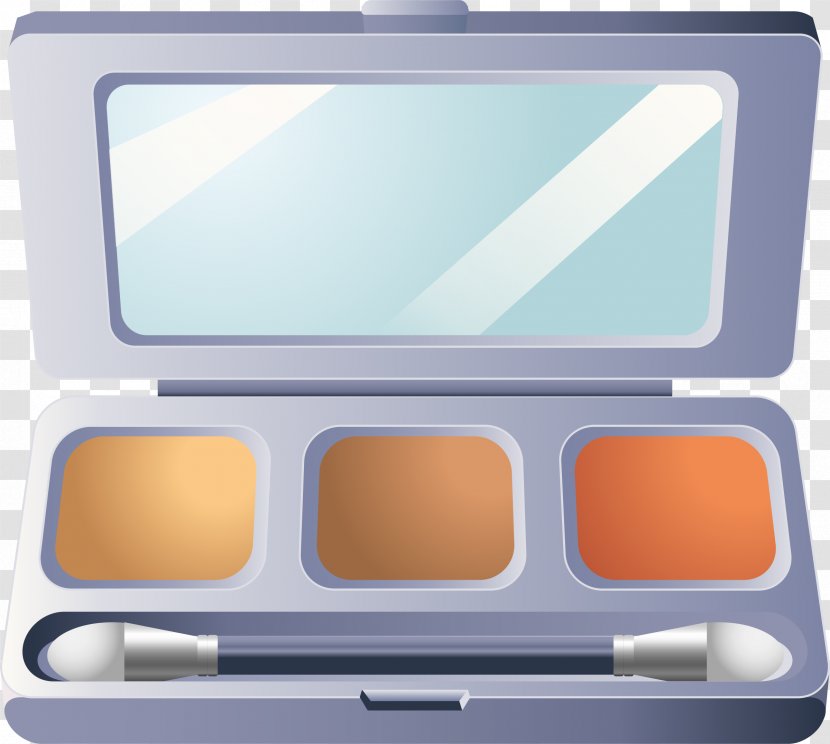 Cosmetics Eye Shadow Compact Clip Art - Clipart Transparent PNG