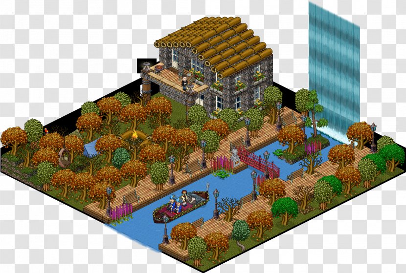 Habbo House Room Cabane Competitive Examination - Watercolor Transparent PNG